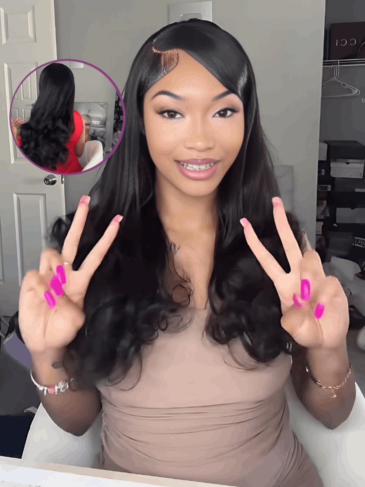 Wigcool BaBa Curl Wigs Salon-Quality Swiss HD Lace Front Wigs With Wavy Ends Funmi Curl Wig