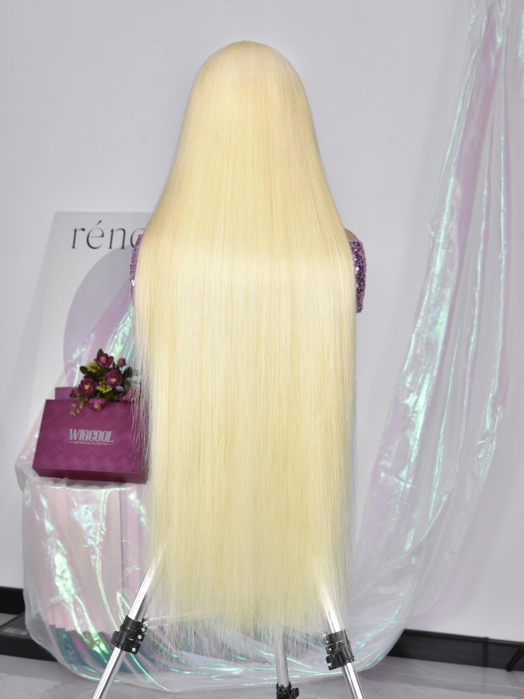 WigCool Straight 13x6 Real Swiss HD Lace Frontal Wigs 