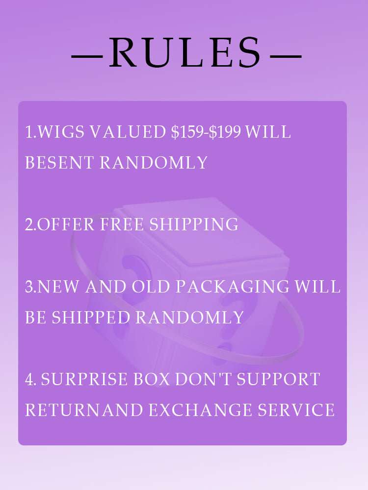 Wigcool $69 Mystery Box WIN 20" 13X6 PRE PLUCKED WIG($199 VALUE) Limited Stock