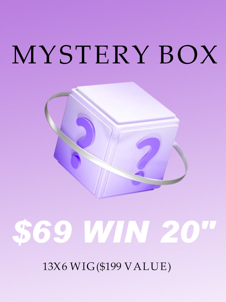 Wigcool $69 Mystery Box WIN 20" 13X6 PRE PLUCKED WIG($199 VALUE) Limited Stock