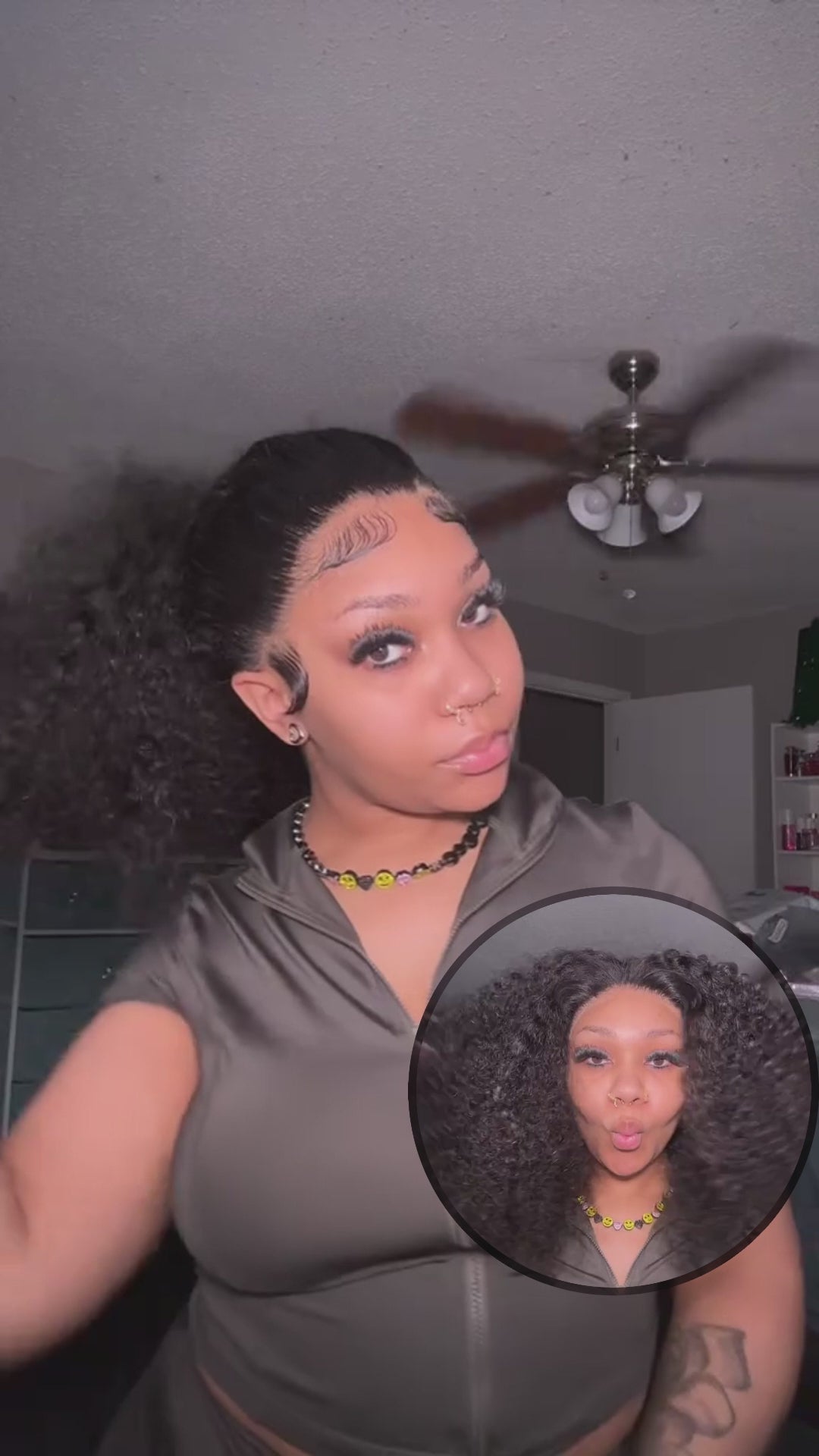 [Upgrade 360]Curly Invisi Strap Snug Fit 360 Transparent Lace Frontal Wig Pre Plucked Human Hair Wigs